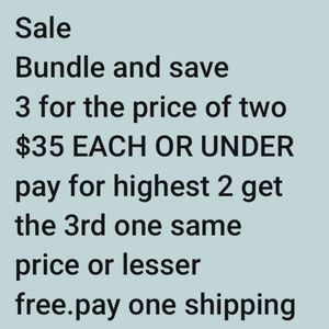 Everything under 35 deals all sz